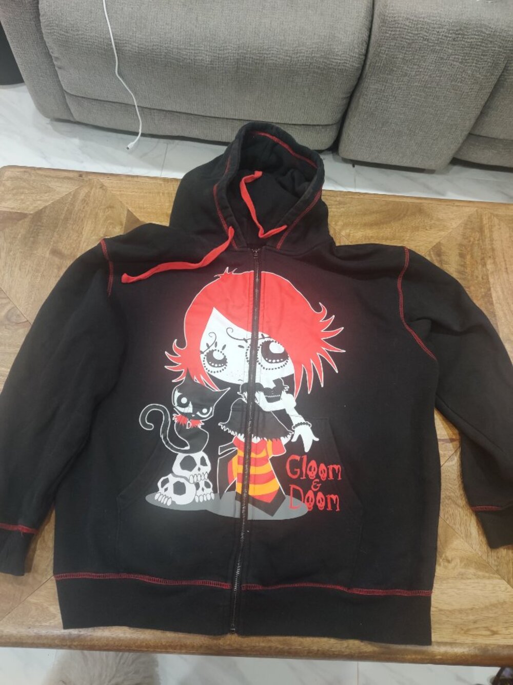 Hot Topic Ruby Gloom sweatshirt size 2x vintage Y2K